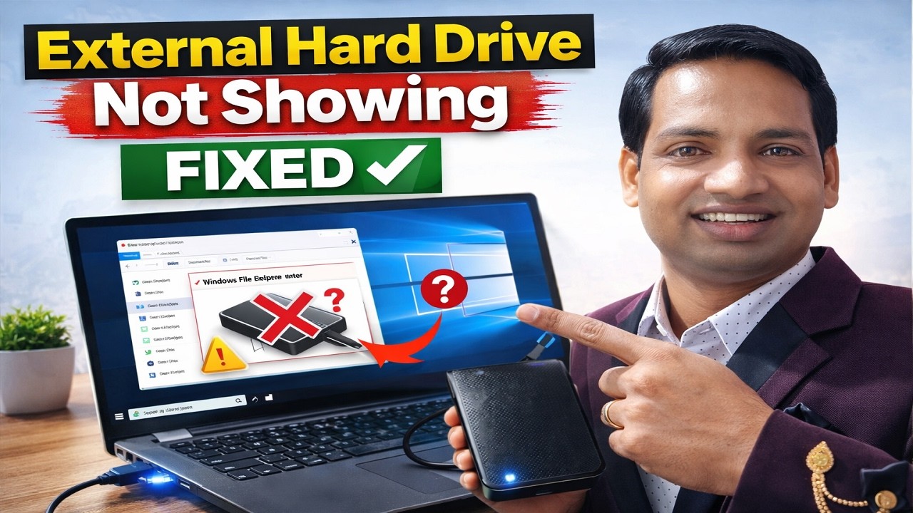💥FIXED💥 External Hard Drive Not Showing Up In My Computer / PC ...
