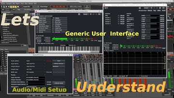 Ardour : 6.9 : Tutorial :Free Daw :Audio/Midi Setup and Generic UI