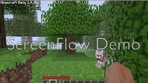 Wolves! Minecraft Beta 1.4 Update