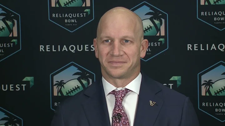 Vanderbilt coach Clark Lea previews matchup with Iowa in ReliaQuest Bowl