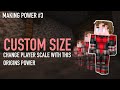 Custom size  making power 3