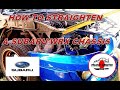 How to Straighten a SUBARU WRX chassis | Project Zangetsu #subaruimprezawrx #subarusouthafrica