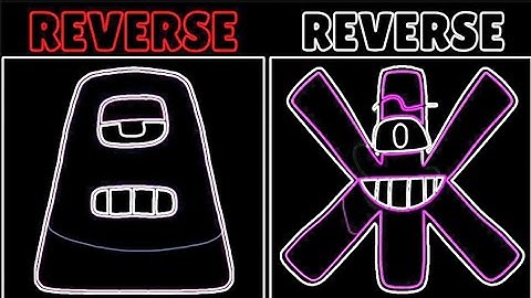 Reverse Unifon VS Reverse Russian Alphabet Lore | Part 1 (Ƶ-A...) vocoded