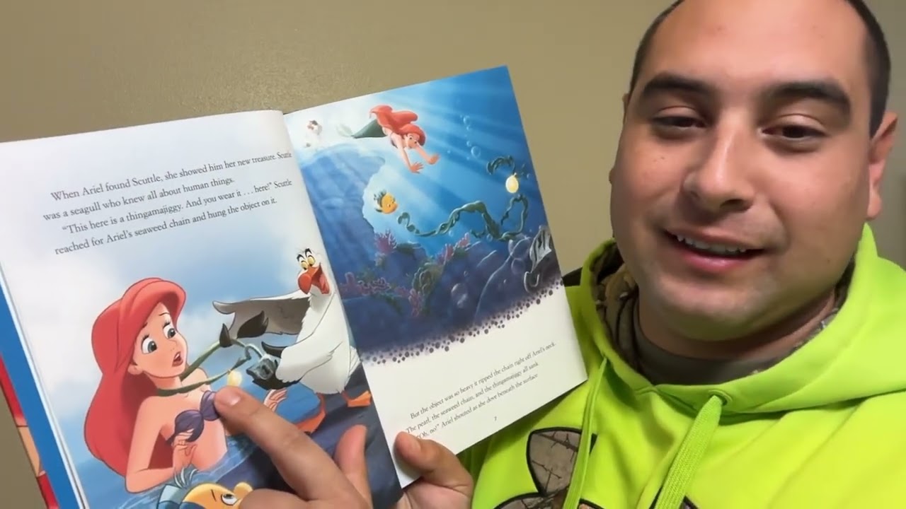 Reading with Onika - Book 3: The Little Mermaid 5 Minute Stories Part 1