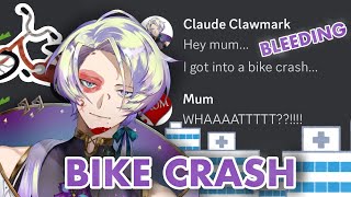 Claude Clawmark's BIKE ACCIDENT [FULL] | The bicycle incident - NIJISANJI EN