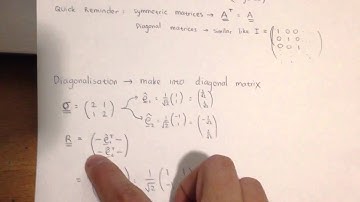 Transformation + Diagonalisation