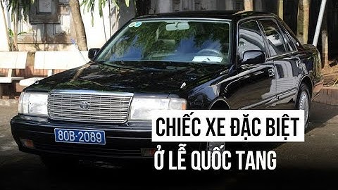 Chiếc xe đặc biệt ở lễ Quốc tang Tổng Bí thư Nguyễn Phú Trọng
