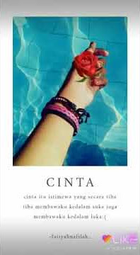 Story wa kekinian tentang cinta yg dalam kepada seseorang (musik official video)
