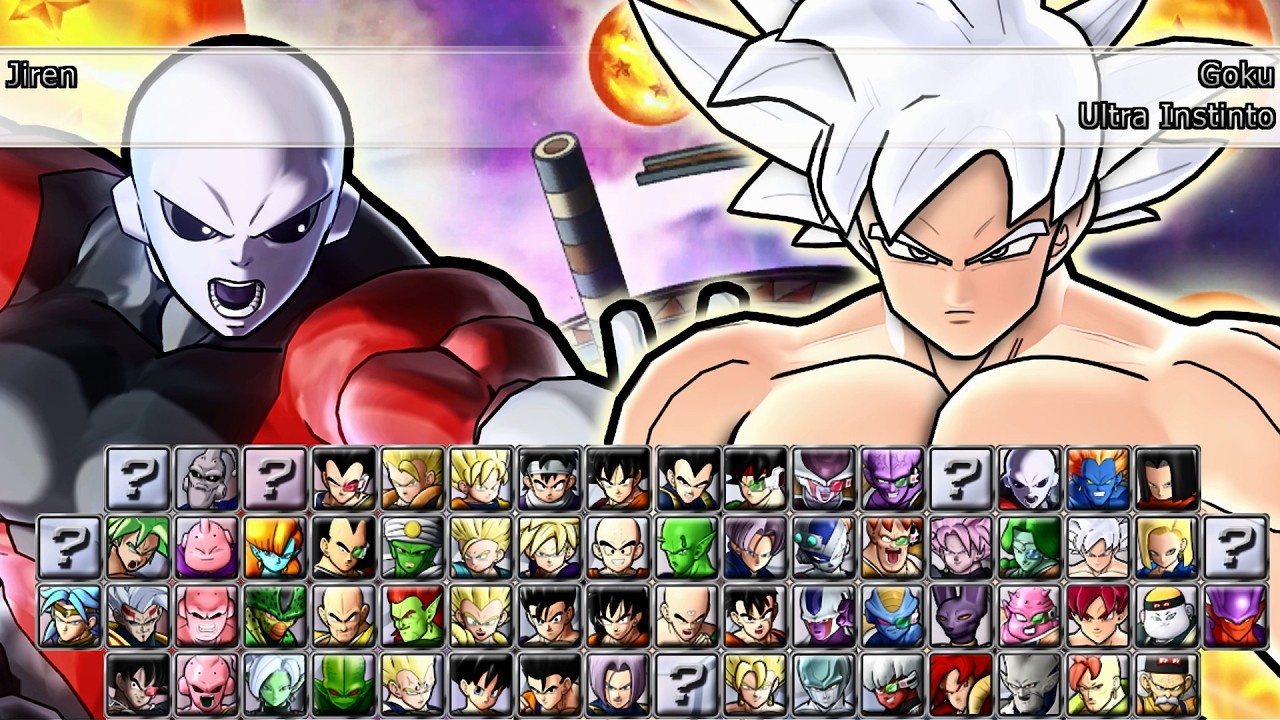 Jiren Vs. Goku (Ultra Instinct) - Hardest Level Epic Fight | Dragon Ball Raging Blast 2 MOD | 4k