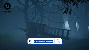 Mysterious Forest | Unreal Engine 5 Full Process | Resident Evil 4 Remake