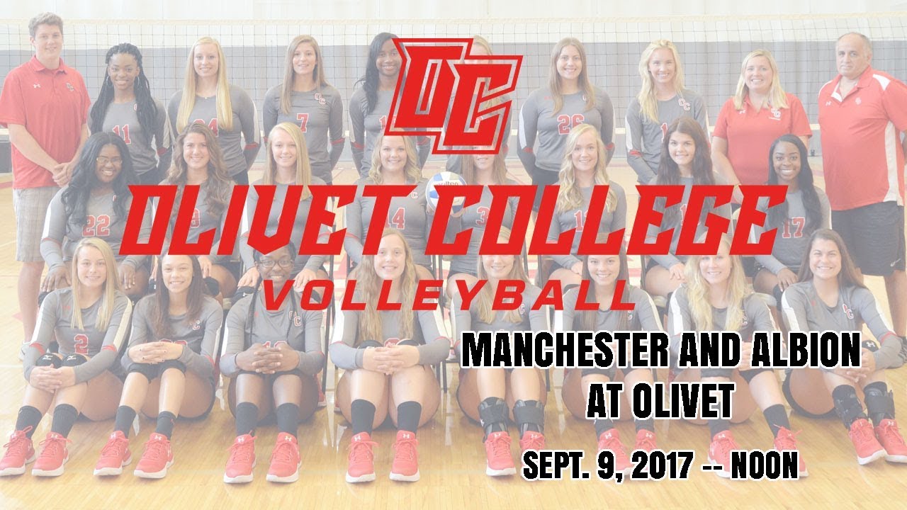 Olivet College Volleyball Triangular w/Albion and Manchester Sept. 9