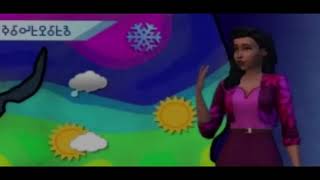 The Sims 4 TV channels: Weather Forecast