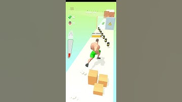 Muscle Rush Gameplay Walkthrough Android, ios #shorts #voodoo #musclerush #android #ios #mobilegame