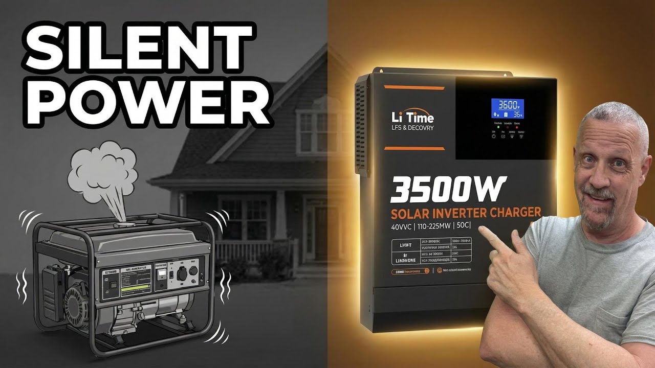Never Lose Power Again! Easiest DIY Home Backup System - YouTube