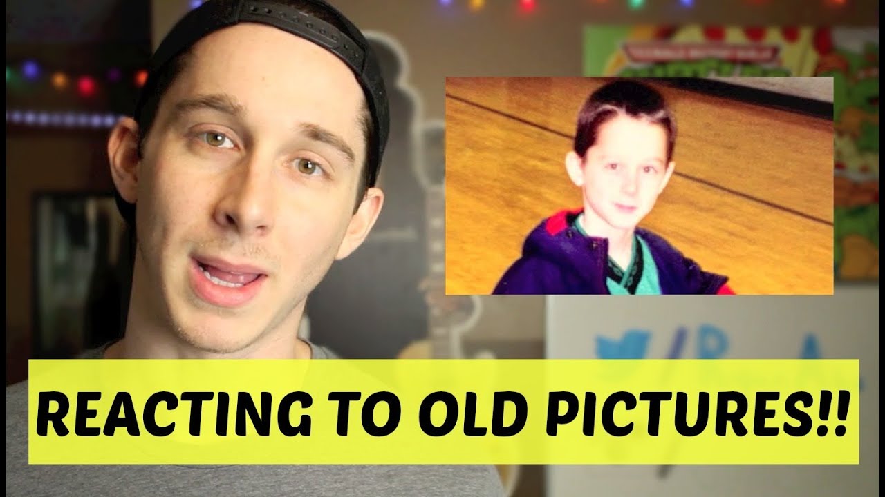 REACTING TO OLD PICTURES!! - YouTube