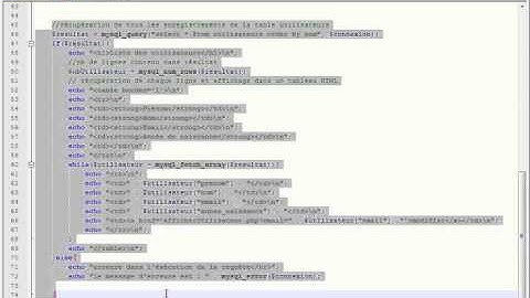 22  Modifier un enregistrement d