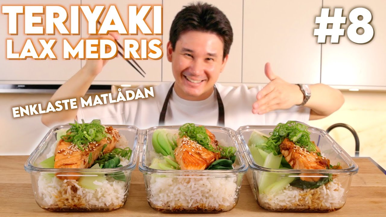Matlåda Recept #8 | Lax med Teriyakisås!