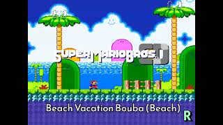Video thumbnail of "Super Mario Bros CD (OST) - Beach Vacation Bouba (Beach Level)"
