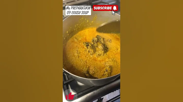 This is one of my Favorite dish SEMO AND EGUSI #egusisoup #africanfood #mukbanginternational #food