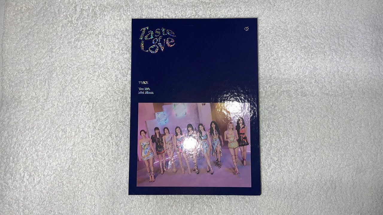 Unboxing Twice 10th Mini Album Taste Of Love Fallen Version Target Exclusive Youtube