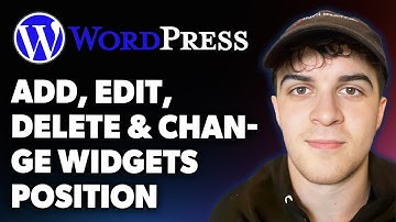 How to Add, Edit, Delete & Change Widgets Position in Wordpress (Full 2025 Guide)