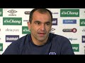 "It's important to have a way of playing" - Roberto Martinez on England