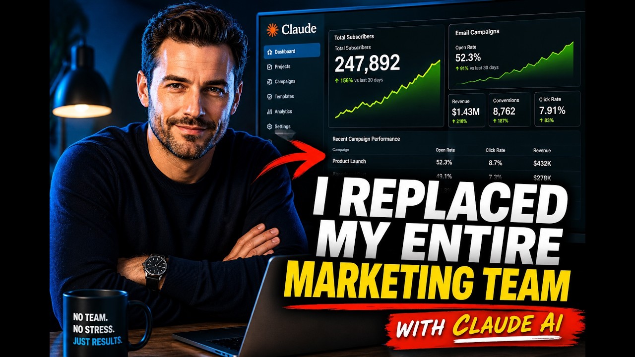 Claude AI Replaced My Entire Marketing Team