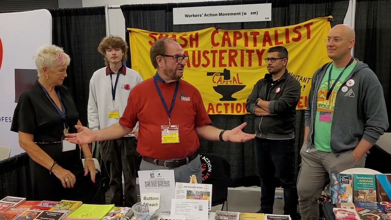 WAM @ Canadian Labour Congress (CLC) Convention 2023!