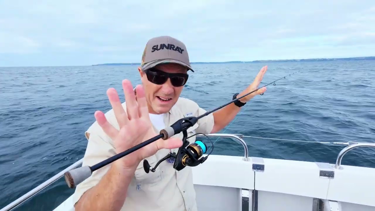 Insane Light Rod Falmouth Action | Bass Action Non Stop & Huge Wrasse on 5g Lure Rods! 🎣🔥