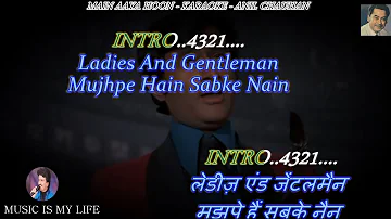 Main Aaya Hoon Leke Saaz Karaoke With Scrolling Lyrics Eng. & हिंदी