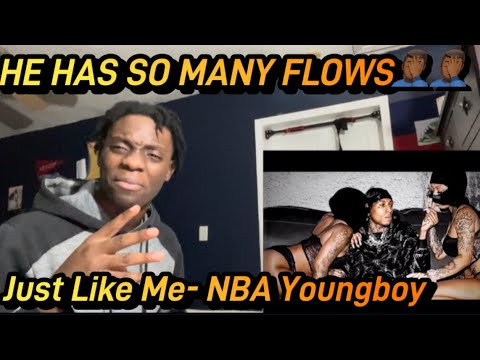 REACTING TO NBA Youngboy -Just Like Me(Official Audio) SO MANY FLOWS!!