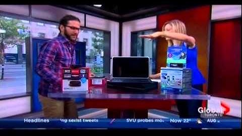 netTALK DUO WI FI  ON THE MORNING SHOW GLOBAL TV TORONTO  BACK TO SCHOOL TECH SEGMENT AUGUST 22, 201