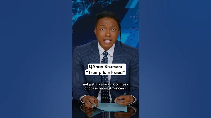The QAnon Shaman is abandoning Trump? That’s like Nelson Mandela renouncing Black people #DailyShow