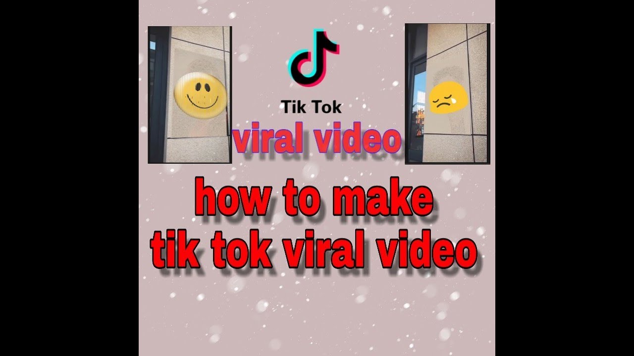 How to make tik tok viral video? 2 face tik tok viral video - YouTube