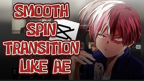 Smooth spin transition like ae - Capcut graphs tutorial