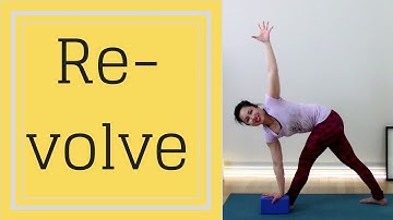 60 minutes Vinyasa Flow Yoga - Revolved Triangle, Revolved Hand to Big Toe, Reclined Twist