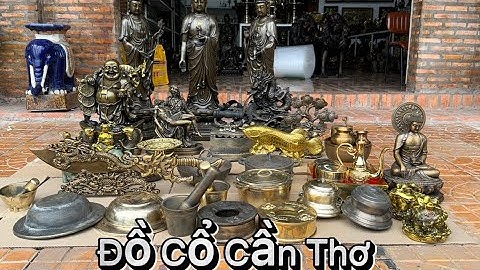 Gạt tàn đồng 1968 _ Nồi đồng xưa _ Bàn ủi con gà . Trưa 4/7 #đồcổcầnthơ #đồcổ #lưđồng