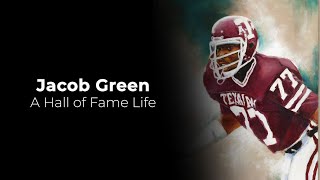 Meet the 12th man foundation's all-american and national football
foundation hall of famer jacob green.