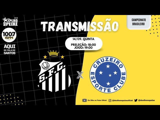 Placar Ao Vivo: Cruzeiro x Corinthians pelo Campeonato Brasileiro