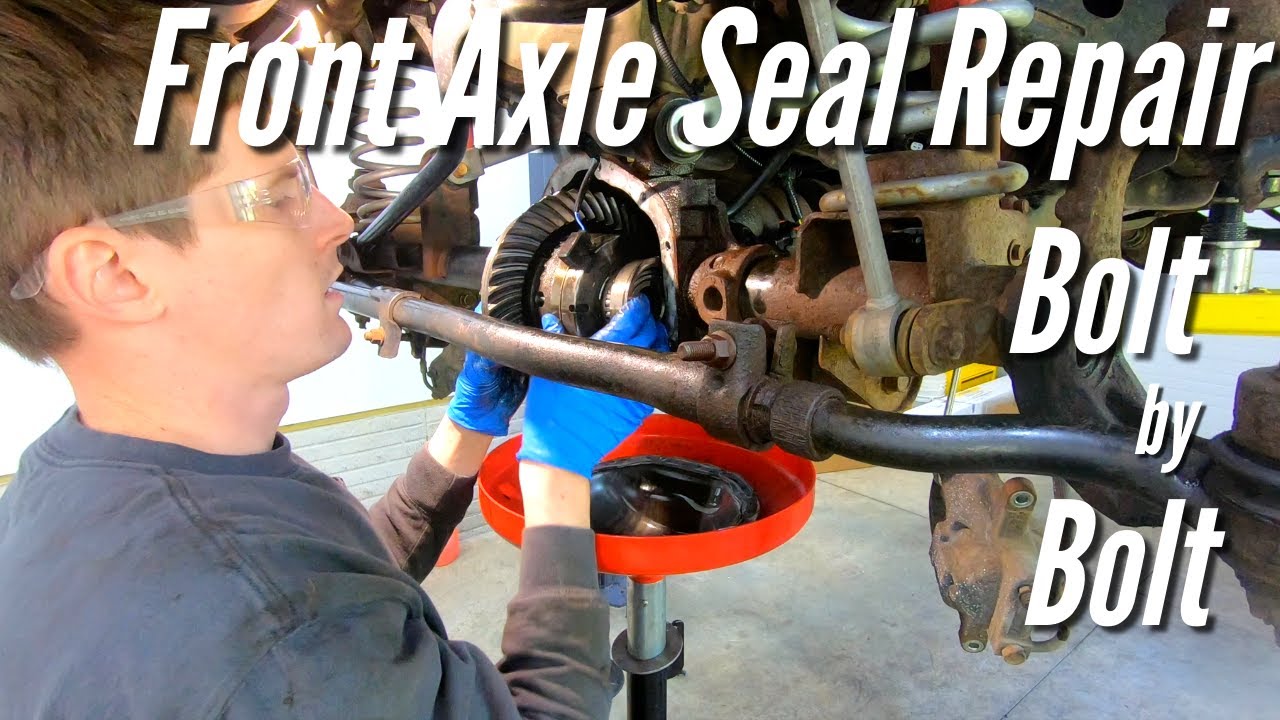 Jeep Wrangler Axle Seal Replacement (Dana 30 & 44 Axles) - YouTube
