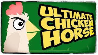 БЕЗУМНЫЕ УРОВНИ НА ВЕБКУ! БРЕЙН ПРОТИВ ДАШИ! ● Ultimate Chicken Horse БЕЗУМНЫЕ УРОВНИ НА ВЕБКУ! БРЕЙН ПРОТИВ ДАШИ! ● Ultimate Chicken Horse