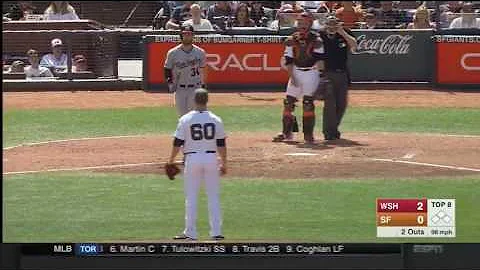 Bryce Harper charges mound at Hunter Strickland [HD]