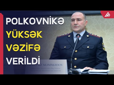 Bakı şəhər Baş Polis İdarəsinə rəis müavini təyin edilib - APA TV