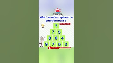 Math quiz | Math puzzle | IQ Test #mathquiz #mathpuzzle #iqtest #shorts
