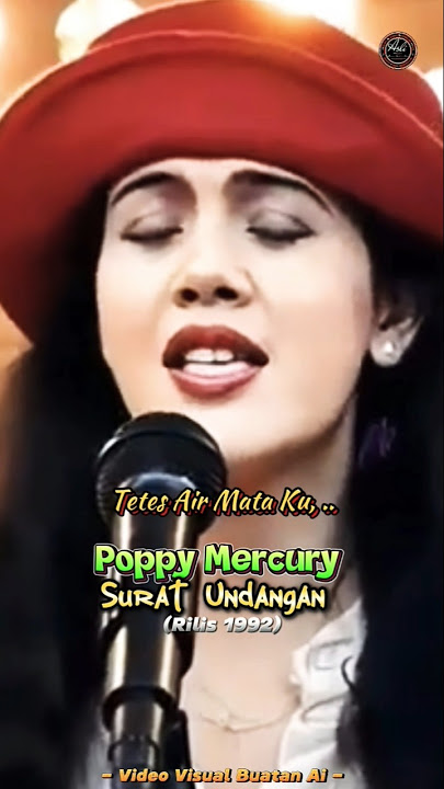 Poppy Mercury-Surat Undangan 1992 #shortvideo #poppymercury #suratundangan #music #liriklagu #pmfc