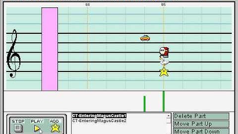 Chrono Trigger, Entering Magus Castle - Mario Paint Composer