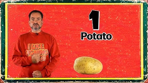 Potato Song BSL | Counting Song | Learn British Sign Language Counting | Count to 10 in BSL