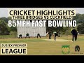 Batting Against 85MPH Fast Bowler | Three Bridges Cricket Club vs Cuckfield CC