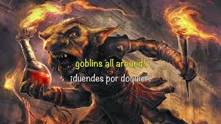 Spellblast - Goblins&#39; Song (Lyrics + Sub. Español)