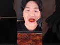 Mukbang ASMR #Shorts :) Spicy Black Bean Seafood &amp; Mushroom Eating 버섯 해물찜 먹방!